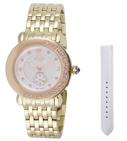 GV2 9891 Marsala Gemstone Watch Collection